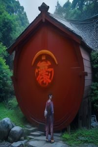 芒果网页版自然纪录片封面，航拍视角下中国西南山地云雾缭绕，画面壮阔震撼